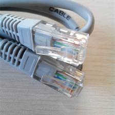 原装网线1米贝吉色跳线 稳定网络连接的出色之选